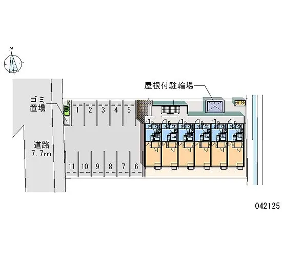 金沢市寺中町 月極駐車場